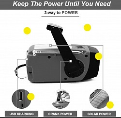 High quality solar powered FN radio