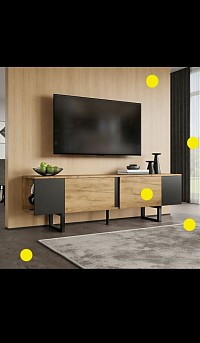 Natural wood colours TV cabinet £408 Order number 588