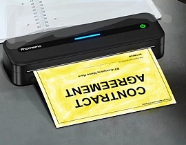 Top quality inkless thermal Bluetooth portable printer £288 Order number 028