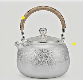 Fine handcrafted silver teapot £5000 Order number 845