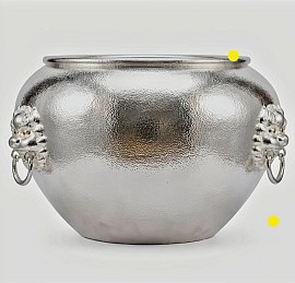 Ornate handicrafted fine silver bowl £180 000 Order number 888