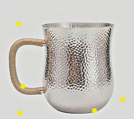 Fine hammered silver mug £1800 Order number 548