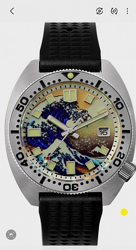 Top quality mechanical diving watch £500 order number 858