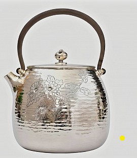Fine handcrafted silver teapot £5400 order number 888