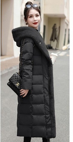 High quality overknee big fur collar down coat £80 order number 508